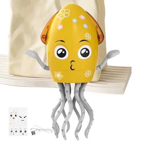 Yulokdwi Tintenfisch Spielzeug, Elektrisches Tanzendes Oktopus Spielzeug, Wackelnder Roboter Interaktives Lernspiel Mit Licht Und Musik Für Kinder Bis 6 Jahre Geburtstag Kindergarten Zuhause Mädchen Yulokdwi Tintenfisch Spielzeug, Elektrisches Tanzendes Oktopus Spielzeug, Wackelnder Roboter Interaktives Lernspiel Mit Licht Und Musik Für Kinder Bis 6 Jahre Geburtstag Kindergarten Zuhause Mädchen von Yulokdwi