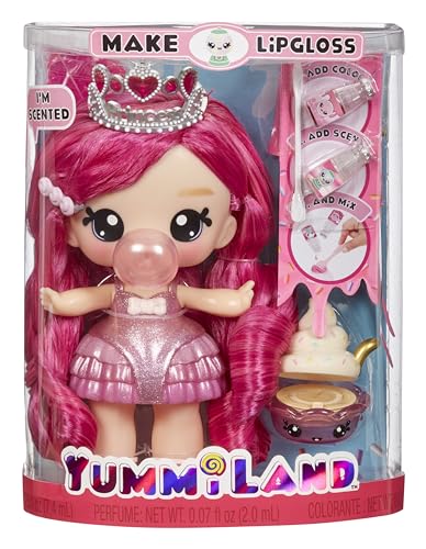 MGA Entertainment YUMMILAND Large Doll und Num Nom Lipgloss Pet - Duftende Puppe mit DIY Lipgloss-Set - Geeignet für Kinder ab 4 Jahren MGA Entertainment YUMMILAND Large Doll und Num Nom Lipgloss Pet - Duftende Puppe mit DIY Lipgloss-Set - Geeignet für Kinder ab 4 Jahren von Yummiland