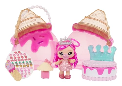 Yummiland Beauty Bag Playset + Lip Gloss Doll - Ice Cream Bag - Mit Exklusiver Bianca Bubblegum, Nagellack + Nagelsticker, Maniküre, Puppen-Spielset, Beauty-Spiel, Für Kinder ab 4 Jahren Yummiland Beauty Bag Playset + Lip Gloss Doll - Ice Cream Bag - Mit Exklusiver Bianca Bubblegum, Nagellack + Nagelsticker, Maniküre, Puppen-Spielset, Beauty-Spiel, Für Kinder ab 4 Jahren von Yummiland