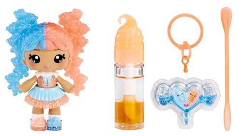 Yummiland Lip Gloss Doll: Mystery Color Change - Gwen Gummybear - Enthält 1 Puppe, DIY-Lipgloss + Abnehmbaren Schlüsselanhänger, Kosmetik-Spiel, Sammlerstück, Geeignet für Kinder ab 4 Jahren Yummiland Lip Gloss Doll: Mystery Color Change - Gwen Gummybear - Enthält 1 Puppe, DIY-Lipgloss + Abnehmbaren Schlüsselanhänger, Kosmetik-Spiel, Sammlerstück, Geeignet für Kinder ab 4 Jahren von Yummiland