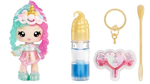 Yummiland Lip Gloss Doll: Mystery Color Change - Phoebe Frappe - Enthält 1 Puppe, DIY-Lipgloss + Abnehmbaren Schlüsselanhänger, Kosmetik-Spiel, Sammlerstück, Geeignet für Kinder ab 4 Jahren Yummiland Lip Gloss Doll: Mystery Color Change - Phoebe Frappe - Enthält 1 Puppe, DIY-Lipgloss + Abnehmbaren Schlüsselanhänger, Kosmetik-Spiel, Sammlerstück, Geeignet für Kinder ab 4 Jahren von Yummiland