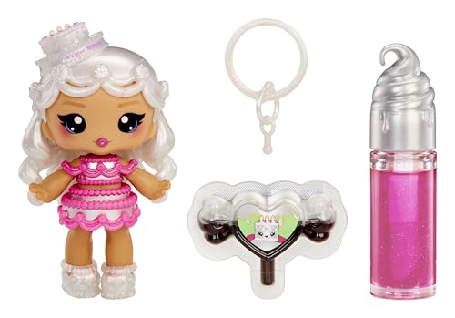 Yummiland Lip Gloss Doll: Sour Sweeties - Misty Cakes - Enthält 1 Puppe, DIY-Lipgloss + Abnehmbaren Schlüsselanhänger, Kosmetik-Spiel, Sammlerstück, Geeignet für Kinder ab 4 Jahren Yummiland Lip Gloss Doll: Sour Sweeties - Misty Cakes - Enthält 1 Puppe, DIY-Lipgloss + Abnehmbaren Schlüsselanhänger, Kosmetik-Spiel, Sammlerstück, Geeignet für Kinder ab 4 Jahren von Yummiland