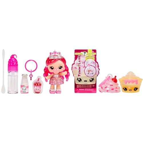 Yummiland Lipgloss Puppe - Bianca Bubblegum - Duftende Puppe mit DIY Lipgloss-Set Num Nom Body Scents Roller - Enthält 1 Num Nom, Kreiere Deinen Eigenen Duft Rosa Yummiland Lipgloss Puppe - Bianca Bubblegum - Duftende Puppe mit DIY Lipgloss-Set Num Nom Body Scents Roller - Enthält 1 Num Nom, Kreiere Deinen Eigenen Duft Rosa von Yummiland