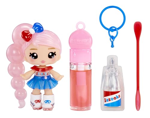 Yummiland x Licensed Sweet Lip Gloss Doll: Bazooka Kaugummi – Jojo Bubblegum - Enthält 1 Puppe, DIY-Lipgloss + Abnehmbaren Schlüsselanhänger, Kosmetik-Spiel, Sammlerstück, Für Kinder ab 4 Jahren Yummiland x Licensed Sweet Lip Gloss Doll: Bazooka Kaugummi – Jojo Bubblegum - Enthält 1 Puppe, DIY-Lipgloss + Abnehmbaren Schlüsselanhänger, Kosmetik-Spiel, Sammlerstück, Für Kinder ab 4 Jahren von Yummiland