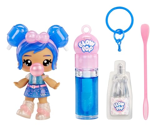 Yummiland x Licensed Sweet Lip Gloss Doll: Blow Pop - Lulu Raspberry - Enthält 1 Puppe, DIY-Lipgloss + Abnehmbaren Schlüsselanhänger, Kosmetik-Spiel, Sammlerstück, Für Kinder ab 4 Jahren Yummiland x Licensed Sweet Lip Gloss Doll: Blow Pop - Lulu Raspberry - Enthält 1 Puppe, DIY-Lipgloss + Abnehmbaren Schlüsselanhänger, Kosmetik-Spiel, Sammlerstück, Für Kinder ab 4 Jahren von Yummiland
