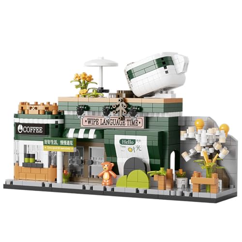 Yunigzmy Technik Architecture Modellbausatz, 768 Teile Murmelnde Zeit-Bausteinmodell, Klemmbausteine MOC Mini Bausatz Bauspielzeug, Nicht Kompatibel mit Großen Marken von Yunigzmy