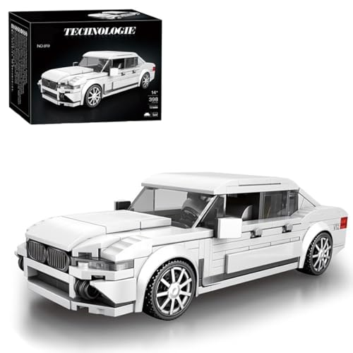 Yunigzmy Technik Sportwagen Bausteine für M760, 398 Klemmbausteine Sportwagen Modell Bausatz, MOC Supersportwagen Bausatz Geschenke Spielzeug für Erwachsene Kinder von Yunigzmy