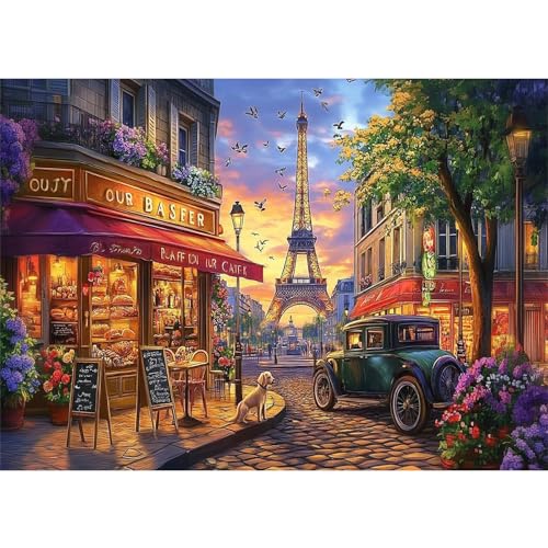 Yunlus Puzzles für Erwachsene 1000 Teile Unmöglich schwer schwierig herausfordernde Puzzles für Erwachsene 1000pc Puzzle Charming Paris Street Jigsaw Puzzle 1000 Teile 70 x 50 cm Yunlus Puzzles für Erwachsene 1000 Teile Unmöglich schwer schwierig herausfordernde Puzzles für Erwachsene 1000pc Puzzle Charming Paris Street Jigsaw Puzzle 1000 Teile 70 x 50 cm von Yunlus