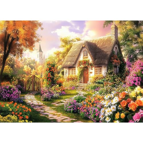 Yunlus Puzzles für Erwachsene 1000 Teile Unmöglich schwer schwierig herausfordernde Puzzles für Erwachsene 1000pc Puzzle Country Garden Jigsaw Puzzle 1000 Teile 70 x 50 cm Yunlus Puzzles für Erwachsene 1000 Teile Unmöglich schwer schwierig herausfordernde Puzzles für Erwachsene 1000pc Puzzle Country Garden Jigsaw Puzzle 1000 Teile 70 x 50 cm von Yunlus