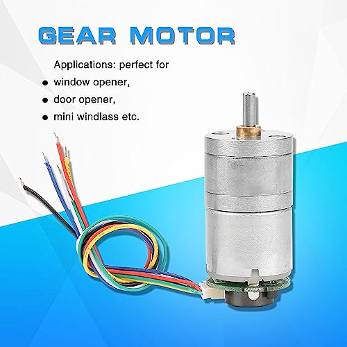 Yunseity DC12V-GetRiebemotor MIT-Encoder, Elektischem Mikro-Dehzahlminderungsgetgetriebemotor, Drehzahlminderungsmotor, Drehzahlminderungsgetgetriebemotor, Hür Fensteröhner, TÜRKEFLUNTER UNSUSW. Yunseity DC12V-GetRiebemotor MIT-Encoder, Elektischem Mikro-Dehzahlminderungsgetgetriebemotor, Drehzahlminderungsmotor, Drehzahlminderungsgetgetriebemotor, Hür Fensteröhner, TÜRKEFLUNTER UNSUSW. von Yunseity