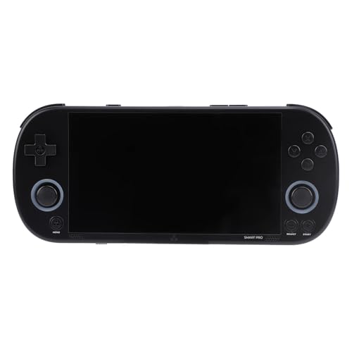 Yunseity Handheld-Spielekonsole, 4,96-Zoll-IPS-Bildschirm, Hochauflösende Spielsuche, A133P-Prozessor, Handheld-Spielekonsolen mit Umgebungslicht für Reisen (Black) von Yunseity