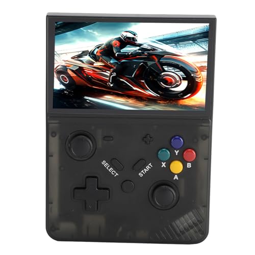 Yunseity Tragbare Retro-Spielekonsole, Tragbare Spielekonsole, 4000 MAh ABS-Akku, 4,3-Zoll-IPS-Bildschirm für den Innenbereich (128G) von Yunseity