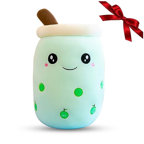 Yuragim Bubble Tea Kuscheltier, 25 cm Bubble Tea Plüschtier Kuscheltier, Plüschpuppen Weiche Kuscheltier, Milchtee Softpuppe Teetasse Kissen Plüsch, Schmusetier Geschenk für Kinder Mädchen Jungen von Yuragim