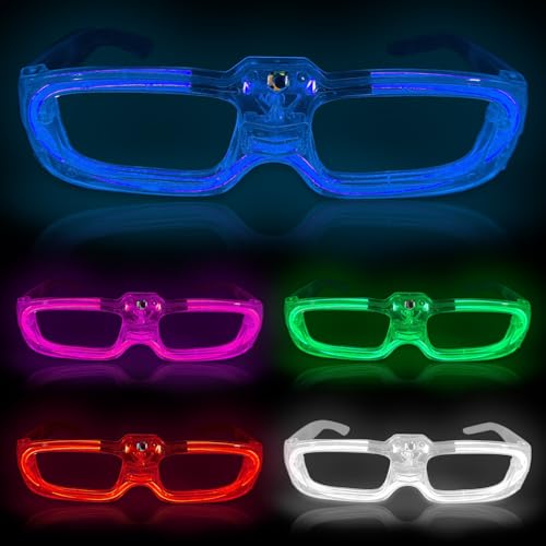 Yuragim LED Leuchtbrille, von Yuragim