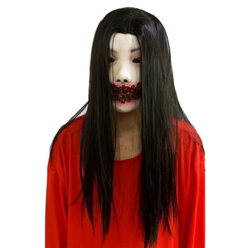 Yuulibux Halloween-Maske, Horror-Requisiten, Multi-Pack-Masken für Escape Room-Spiele, Horror-Themen-Events, Cosplay-Maske (A7) von Yuulibux