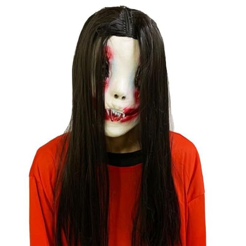 Yuulibux Halloween-Maske, Horror-Requisiten, Multi-Pack-Masken für Escape Room-Spiele, Horror-Themen-Events, Cosplay-Maske (A8) von Yuulibux