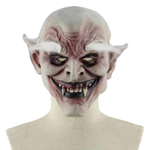 Yuulibux Halloween-Maske, Horror-Requisiten, Multi-Pack-Masken für Escape Room-Spiele, Horror-Themen-Events, Cosplay-Maske (C5) von Yuulibux