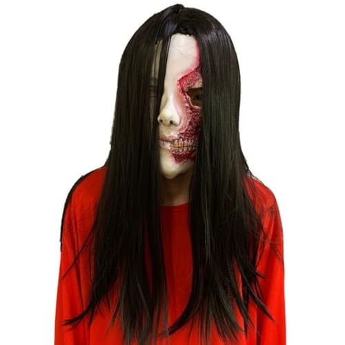 Yuulibux Halloween-Maske Horror-Requisiten, Multi-Pack Masken für Escape Room Spiele Horror Themen-Events Cosplay-Maske (A6) von Yuulibux