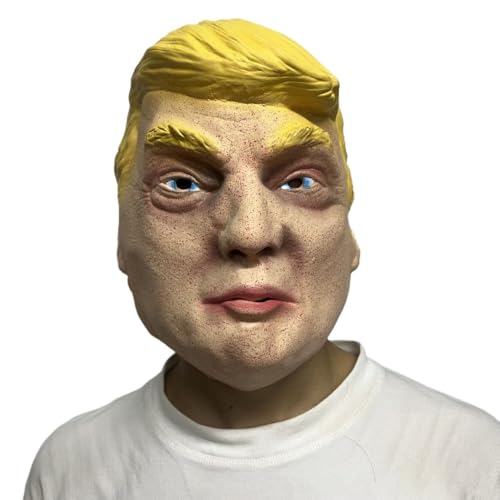 Yuulibux Neuheit Donald Trump Präsident Halloween Maske für Kostümpartys und Cosplay von Yuulibux