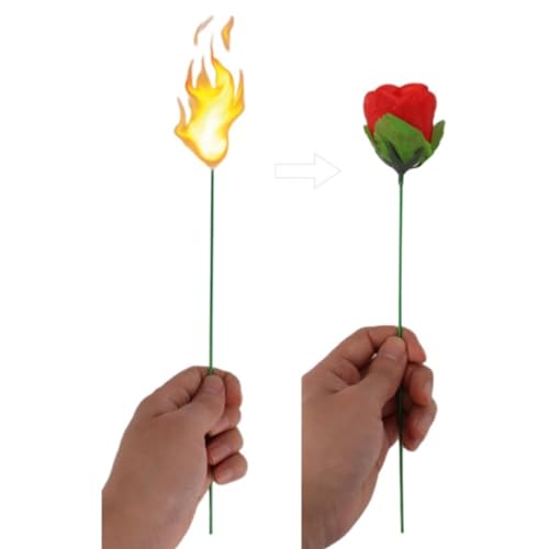 Yuulibux Torch to Rose Magic Prop - Eine tolle Valentinstagsgeschenk-Überraschung für Ihr Nachtclub-Date für Nachtclub-Enthusiasten von Yuulibux