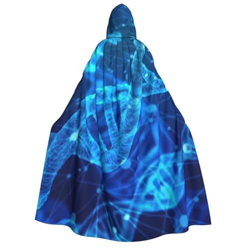 Yyoretp Unisex DNA-Kette Fotodruck Erwachsene Kapuzenumhang Robe Umhang Umhang für Halloween Cosplay Tod Vampir Kostüme Yyoretp Unisex DNA-Kette Fotodruck Erwachsene Kapuzenumhang Robe Umhang Umhang für Halloween Cosplay Tod Vampir Kostüme von Yyoretp