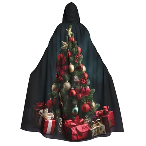 Yyoretp Unisex Frohe Weihnachten Druck Erwachsene Kapuzenumhang Robe Umhang Umhang für Halloween Cosplay Tod Vampir Kostüme Yyoretp Unisex Frohe Weihnachten Druck Erwachsene Kapuzenumhang Robe Umhang Umhang für Halloween Cosplay Tod Vampir Kostüme von Yyoretp