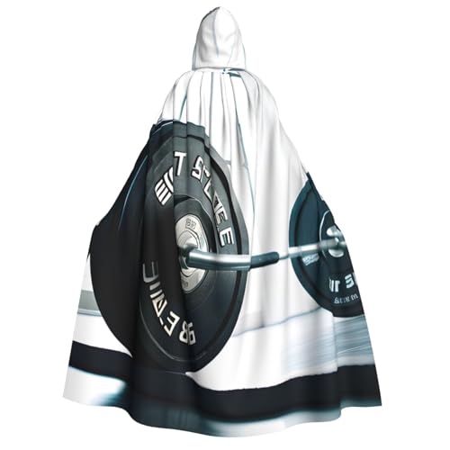 Yyoretp Unisex Gewichtheben Sport Druck Erwachsene Kapuzenumhang Robe Umhang Umhang für Halloween Cosplay Tod Vampir Kostüme Yyoretp Unisex Gewichtheben Sport Druck Erwachsene Kapuzenumhang Robe Umhang Umhang für Halloween Cosplay Tod Vampir Kostüme von Yyoretp