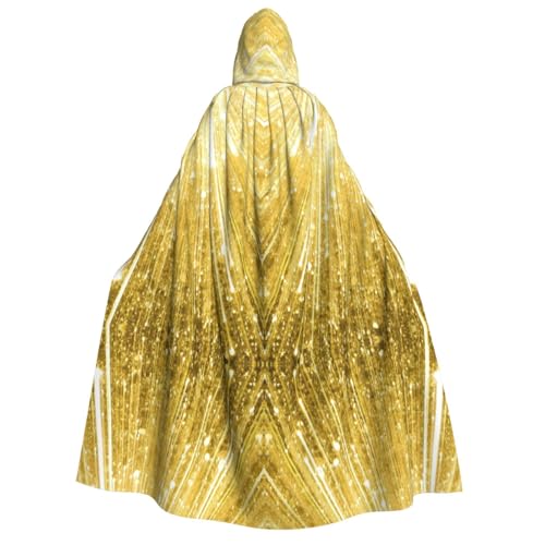 Yyoretp Unisex Gold Bling Print Erwachsene Kapuzenumhang Robe Umhang Umhang für Halloween Cosplay Tod Vampir Kostüme Yyoretp Unisex Gold Bling Print Erwachsene Kapuzenumhang Robe Umhang Umhang für Halloween Cosplay Tod Vampir Kostüme von Yyoretp