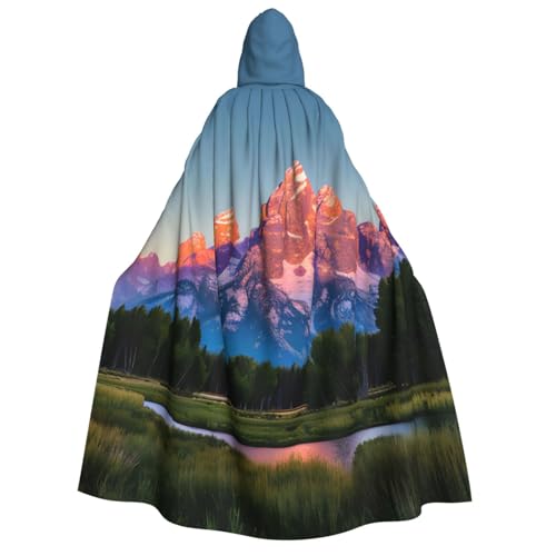Yyoretp Unisex Grand Teton Nationalpark Druck Erwachsene Kapuzenumhang Robe Umhang Umhang für Halloween Cosplay Tod Vampir Kostüme Yyoretp Unisex Grand Teton Nationalpark Druck Erwachsene Kapuzenumhang Robe Umhang Umhang für Halloween Cosplay Tod Vampir Kostüme von Yyoretp