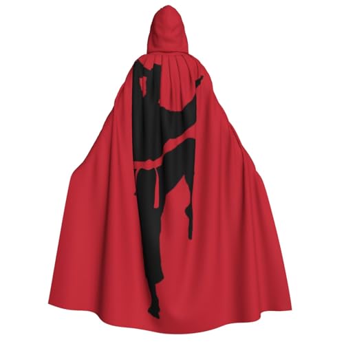 Yyoretp Unisex Karate Herren Druck Erwachsene Kapuzenumhang Robe Umhang Umhang für Halloween Cosplay Tod Vampir Kostüme Yyoretp Unisex Karate Herren Druck Erwachsene Kapuzenumhang Robe Umhang Umhang für Halloween Cosplay Tod Vampir Kostüme von Yyoretp