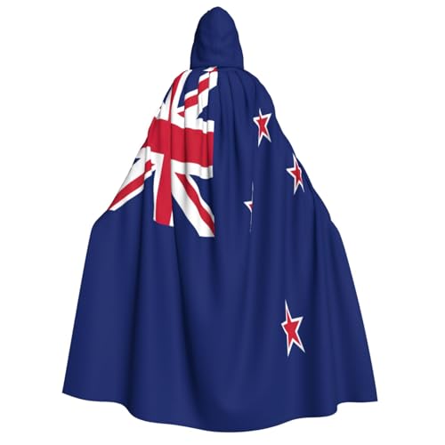 Yyoretp Unisex Neuseeland-Flaggen-Druck, Erwachsenen-Kapuzenumhang, Umhang für Halloween, Cosplay, Tod, Vampir-Kostüme Yyoretp Unisex Neuseeland-Flaggen-Druck, Erwachsenen-Kapuzenumhang, Umhang für Halloween, Cosplay, Tod, Vampir-Kostüme von Yyoretp
