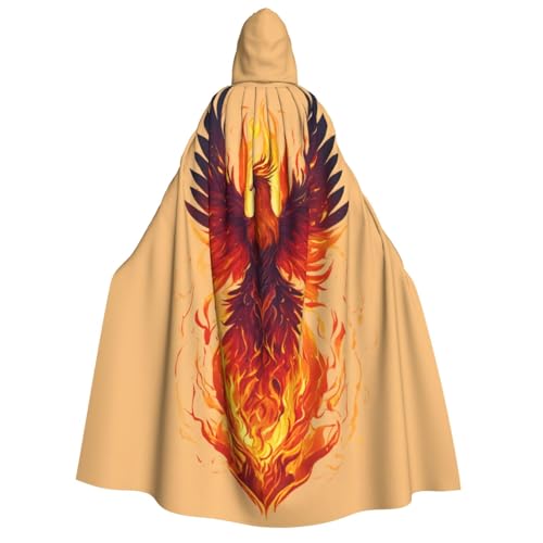 Yyoretp Unisex Phoenix Print Erwachsene Kapuzenumhang Robe Umhang Umhang für Halloween Cosplay Tod Vampir Kostüme Yyoretp Unisex Phoenix Print Erwachsene Kapuzenumhang Robe Umhang Umhang für Halloween Cosplay Tod Vampir Kostüme von Yyoretp
