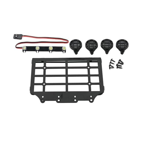 Yzdysg Fernbedienung Crawler Gepäckträger Dachträger Upgrade Zubehör Fahrzeug Teil Für 1/12 MN82 Crawler Auto Dekoration von Yzdysg