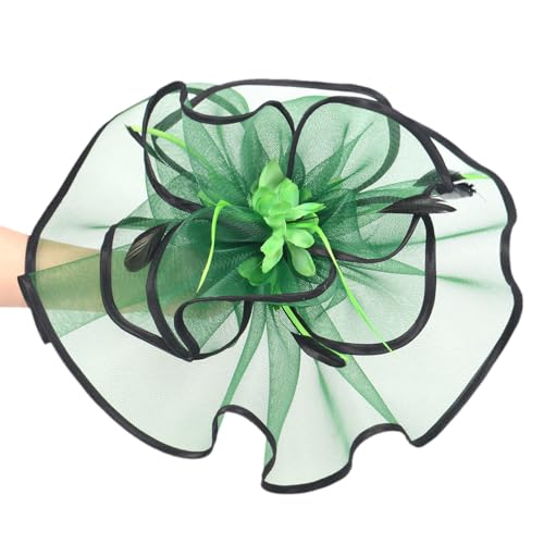 Yzdysg Kopfschmuck, Blumen-Fascinator, Hut, Haarspange für Teeparty, Damen-Fascinator, Haarnadel, Kopfschmuck, Mottoparty, Kostüm, Kopfbedeckung von Yzdysg