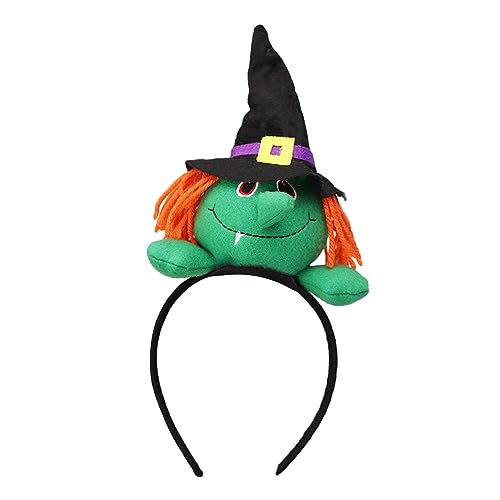 Yzdysg Kopfschmuck, Halloween-Thema, Haarband, Hexe/Kürbis, Cosplay-Kostüm, Kopfschmuck für Erwachsene und Kinder, Bühnen-Kopfbedeckung von Yzdysg