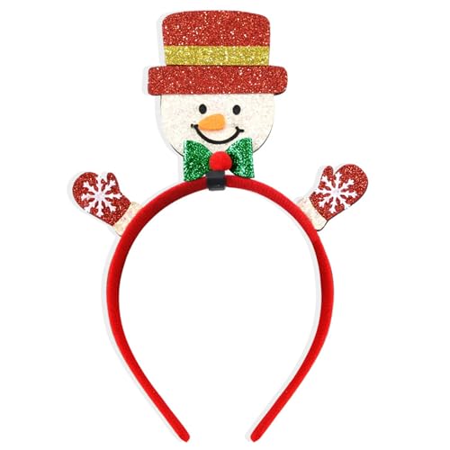 Yzdysg Kopfschmuck, Weihnachts-Rentier-Geweih-Stirnbänder, Hirsch-Kostüm, Kopfbedeckung, starke Kopfbedeckung, Haarschmuck für Kinder von Yzdysg