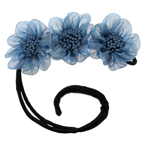 Yzdysg Kopfschmuck, elegant, faule Lockenwickler, Schleife, Haarspangen, modische Blumen, lange Werkzeuge, süßes Stirnband, Haarbänder, Haar-Accessoire von Yzdysg