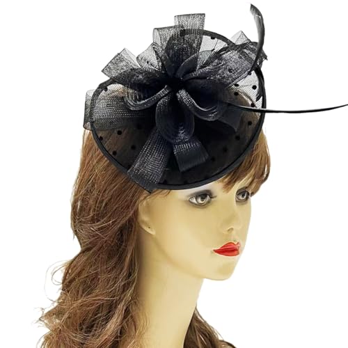 Yzdysg Kopfschmuck, gefiederte Flapper-Haarspange, 1920er-Jahre, Abschlussball-Tänzerin, Kopfschmuck für besondere Anlässe, Hochzeit, Verlobung, Nacht, Kopfbedeckung, Haarstyling von Yzdysg