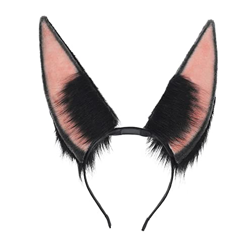 Yzdysg Kopfschmuck für Erwachsene, Teenager, Cosplay, Anime-Charakter, elektrisch, bewegliches Ohr, Haarreif, Make-up, Live-Übertragung, Cosplay-Kopfschmuck von Yzdysg