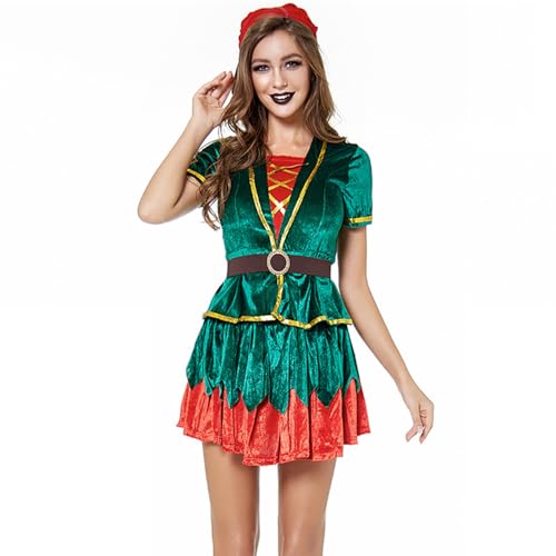 Yzdysg Party Kostüm Halloween Bühnenauftritte Kostüme Weihnachtsfeier Kleidung Outfits Weihnachts Outfits Für Damen von Yzdysg