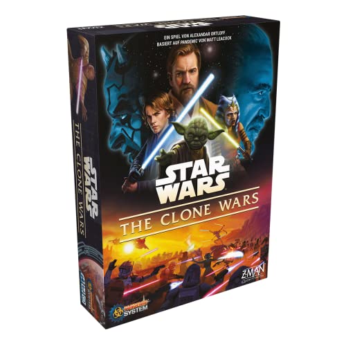 ZMan, Star Wars: The Clone Wars – Ein Brettspiel mit dem Pandemic-System, Kennerspiel, Brettspiel, 1-5 Spieler, Ab 14+ Jahren, 60 Minuten, Deutsch von Z-MAN