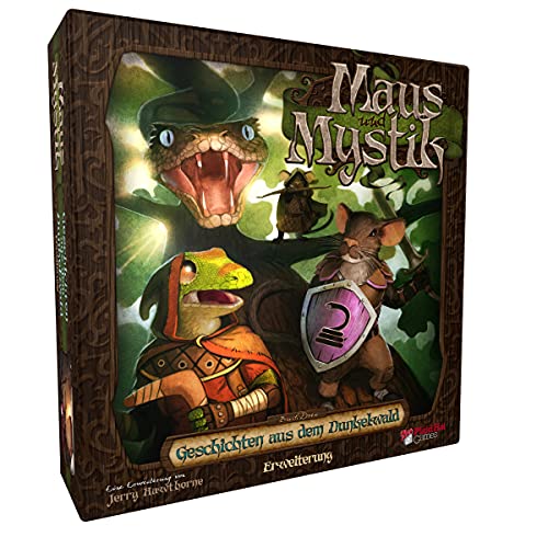 ZMan, Maus und Mystik – Geschichten aus dem Dunkelwald, Erweiterung, Kennerspiel, Brettspiel, 1-4 Spieler, Ab 7+ Jahren, 60+ Minuten, Deutsch von Z-Man Games