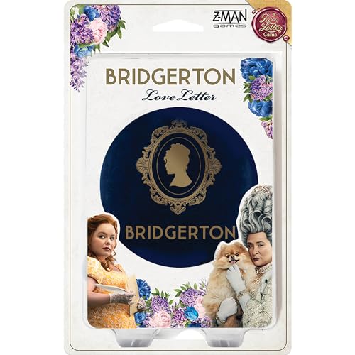 Bridgerton Love Letter Card Game - Unmask Lady Whistledown's Identity! Strategiespiel für Kinder und Erwachsene basierend auf der beliebten Neflix-Serie, ab 10 Jahren, 2-6 Spieler, 20 Minuten von Z-Man Games