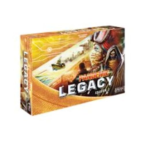 Z-Man Games , Pandemic Legacy Season 2 Yellow Edition, Board Game, Ages 13+, for 2 to 4 Players, 60 Minutes Playing Time von Z-Man Games