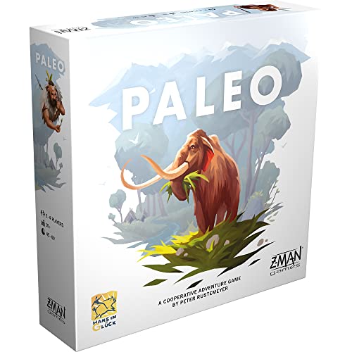 Z Man Games, Paleo, Board Game, Ages 10+, 1-4 Players, 45-60 Minutes Playing Time von Z-Man Games