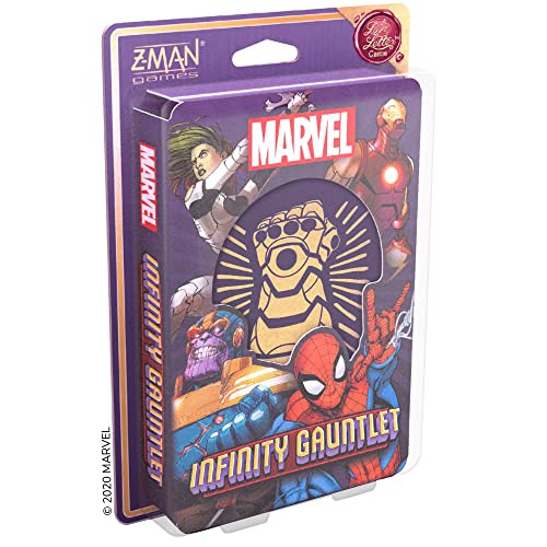 Z Man Games ZMGMZ01 Marvel Infinity Gauntlet: A Love Letter Game, Mixed Colours von Z-Man Games