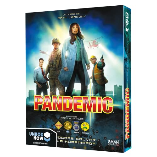 Z-man Games España Pandemic, Würfelspiel, mehrfarbig (ZM7101ES) - Spanische Sprache von Z-Man Games