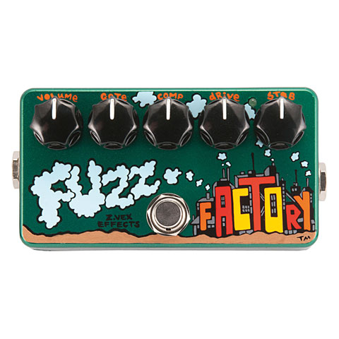 Z.Vex Fuzz Factory Handpaint Effektgerät E-Gitarre von Z.Vex