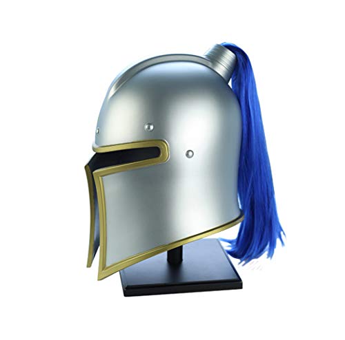 Antiker Kriegerhelm, Anime, Krieger, Helm, Halloween, Verkleidung, Hut, Party, Film, TV-Kostüm, Requisiten (Silber) von Z6