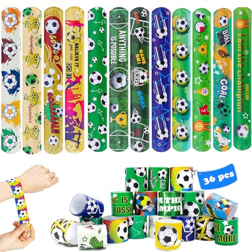 36 Stück Schnapparmband für Kinder Slap Armbänder mit Dinasour/Einhorn/Meerjungfrau/Weihnachtstag Schnapparmbänder Mitgebsel Kindergeburtstag Gastgeschenke Geburtstag Party Favors,für Jungen & Mädchen von ZADEICK